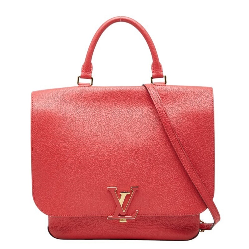 Louis Vuitton Parnassa Volta 2way Shoulder Bag Poppy Petal Pink Leather